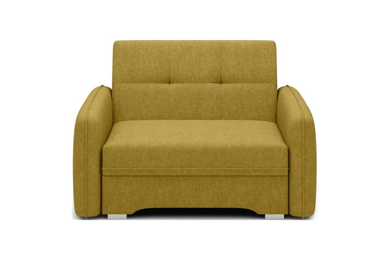 Sofa Eltap Laine 102x109x84 cm - Poco 50, Gul - Møbler - Sofaer - Sovesofaer