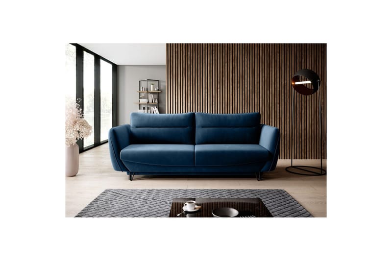 Sofa Eltap Silva 236x95x90 cm - Lukso 40, Mørkeblå - Møbler - Sofaer - Sovesofaer