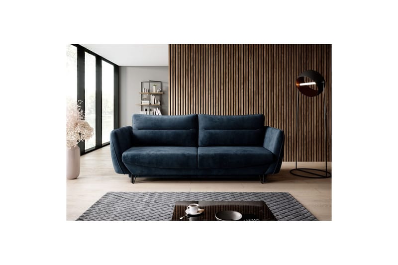 Sofa Eltap Silva 236x95x90 cm - Nube 40, Mørk Blå - Møbler - Sofaer - Sovesofaer