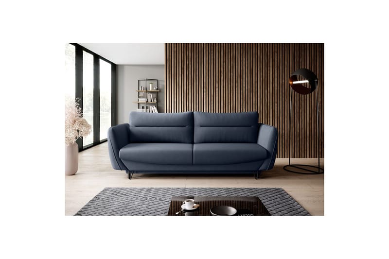 Sofa Eltap Silva 236x95x90 cm - Poco 40, Blå - Møbler - Sofaer - Sovesofaer