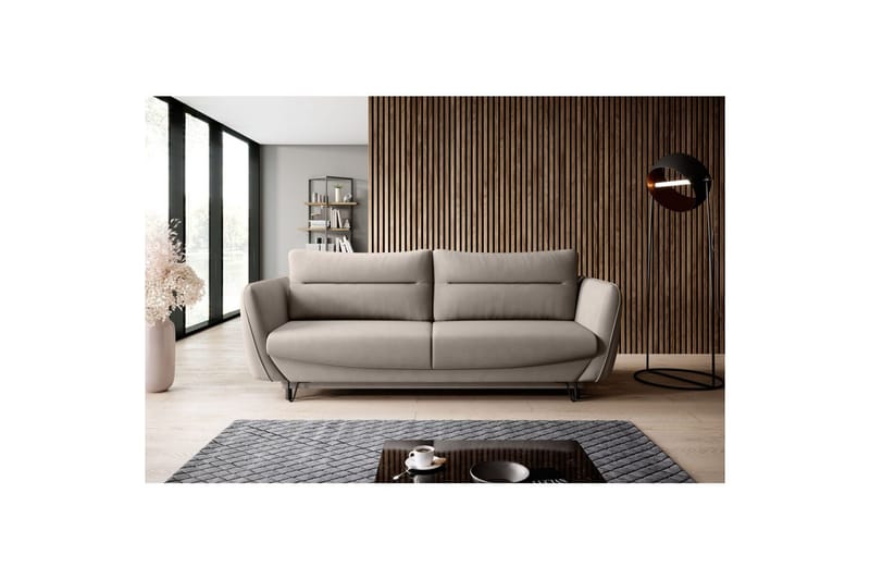 Sofa Eltap Silva 236x95x90 cm, Poco 7, Beige