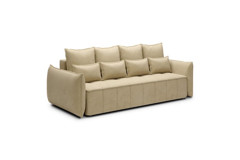 Sofa Eltap Weltton 242x106x94 cm - Monolith 04, Beige - Møbler - Sofaer - Sovesofaer