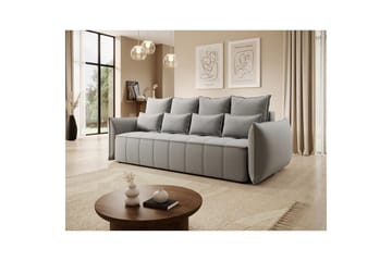 Sofa Eltap Weltton 242x106x94 cm - Sola 04, Grå - Møbler - Sofaer - Sovesofaer