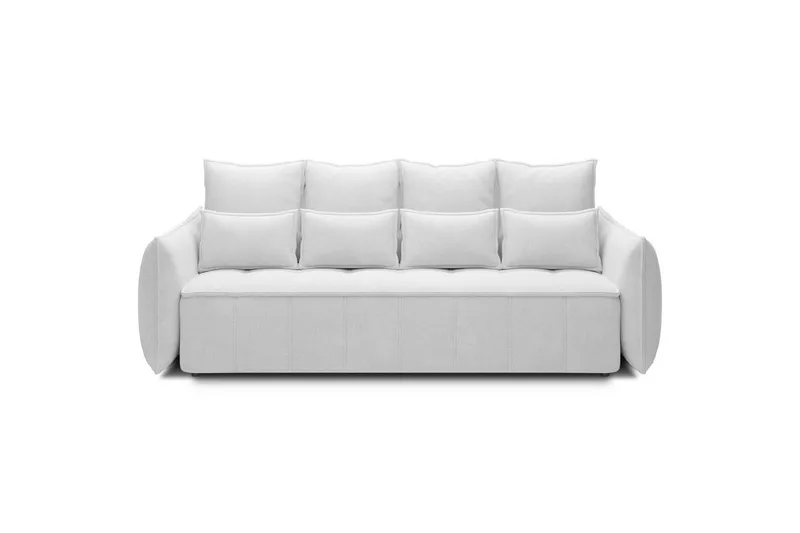 Sofa Eltap Weltton 242x106x94 cm - Paolli 01, Hvid - Møbler - Sofaer - Sovesofaer