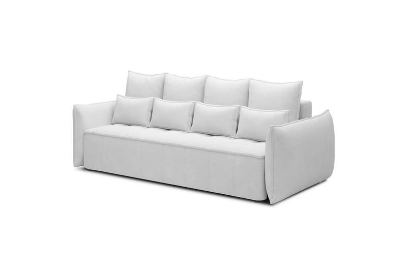 Sofa Eltap Weltton 242x106x94 cm - Paolli 01, Hvid - Møbler - Sofaer - Sovesofaer