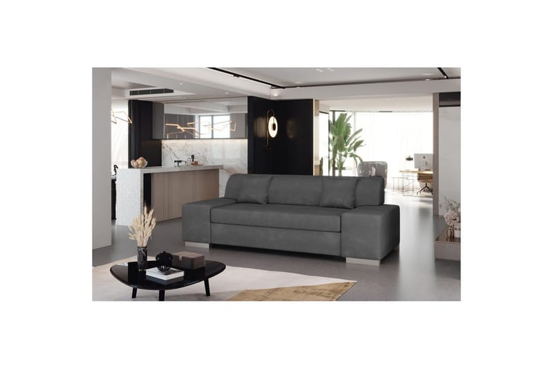 Sofa Eltap Porto - Paros 06, Grå, 3210x92x73 cm - Møbler - Sofaer - Sovesofaer
