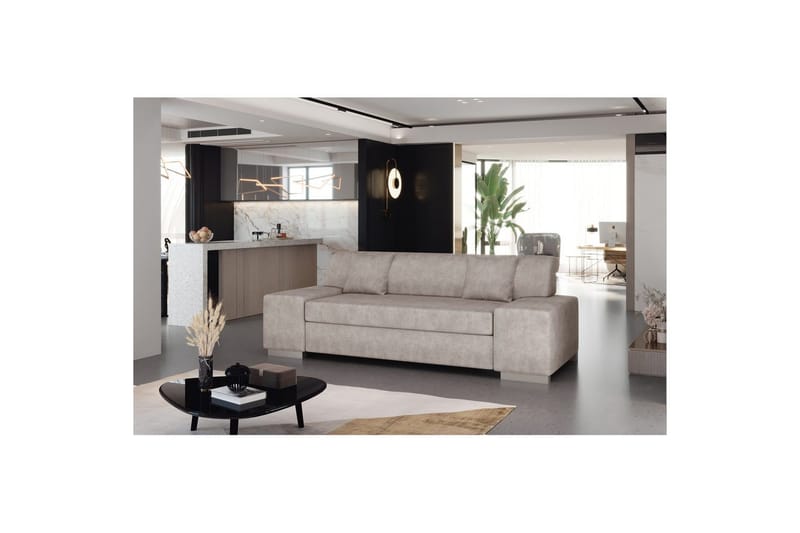 Sofa Eltap Porto - Dora 21, Beige, 3210x92x73 cm - Møbler - Sofaer - Sovesofaer