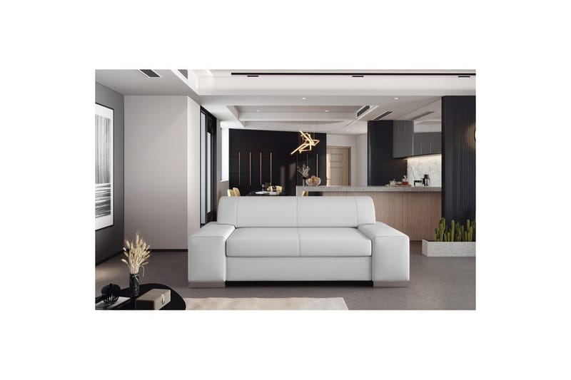 Sofa Eltap Porto, Soft 17, Hvid, 2190x62x73 cm