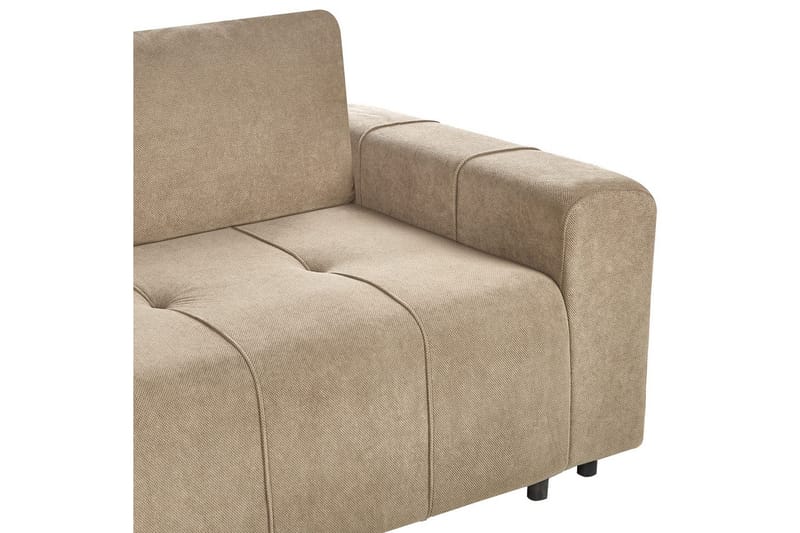 Sofa i højre hjørne Højrevendt Innvik - Brun, 213x156 cm - Møbler - Sofaer - Sovesofaer