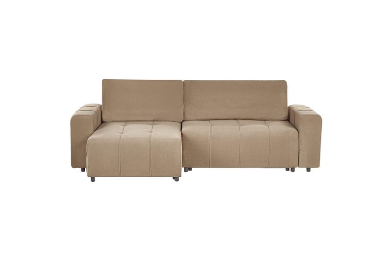 Sofa i højre hjørne Højrevendt Innvik, Brun, 213x156 cm