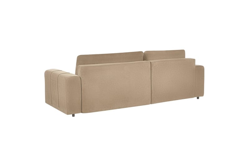 Sofa i højre hjørne Højrevendt Innvik - Brun, 213x156 cm - Møbler - Sofaer - Sovesofaer