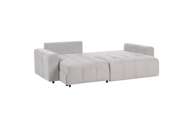 Sofa i højre hjørne Højrevendt Innvik - Grå, 213x156 cm - Møbler - Sofaer - Sovesofaer