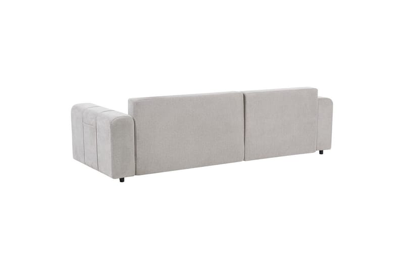 Sofa i højre hjørne Højrevendt Innvik - Grå, 213x156 cm - Møbler - Sofaer - Sovesofaer