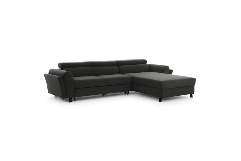 Sofa med chaiselong Eltap Mariall 288x200x92 cm - Sawana 21, Grå, Højre - Møbler - Sofaer - Sovesofaer