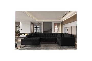 Sofa med chaiselong Eltap Montez 340x180x93 cm