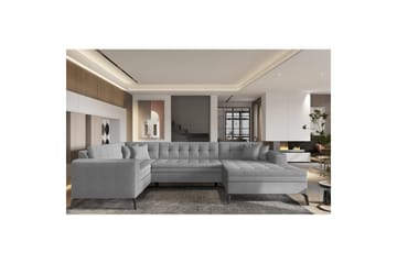 Sofa med chaiselong Eltap Montez 340x180x93 cm