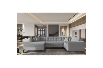 Sofa med chaiselong Eltap Montez 340x180x93 cm