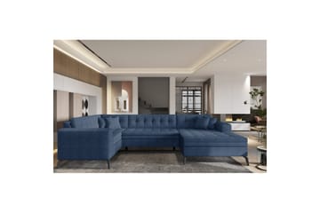 Sofa med chaiselong Eltap Montez 340x180x93 cm