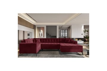 Sofa med chaiselong Eltap Montez 340x180x93 cm
