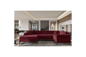 Sofa med chaiselong Eltap Montez 340x180x93 cm