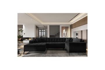 Sofa med chaiselong Eltap Montez 340x180x93 cm
