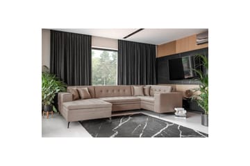 Sofa med chaiselong Eltap Montez 340x180x93 cm