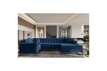Sofa med chaiselong Eltap Montez 340x180x93 cm