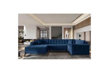 Sofa med chaiselong Eltap Montez 340x180x93 cm