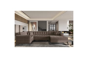 Sofa med chaiselong Eltap Montez 340x180x93 cm