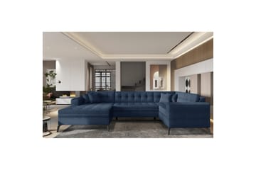 Sofa med chaiselong Eltap Montez 340x180x93 cm