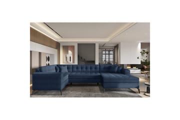 Sofa med chaiselong Eltap Montez 340x180x93 cm