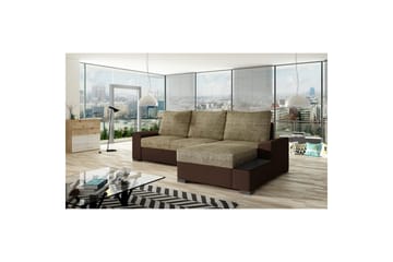 Sofa med chaiselong Eltap Negro 245x165x90 cm