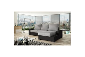 Sofa med chaiselong Eltap Negro 245x165x90 cm