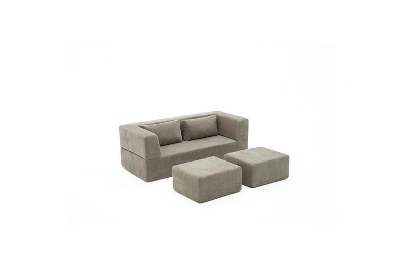 Solin Sovesofa 2-sits - Grå - Møbler - Sofaer - Sovesofaer