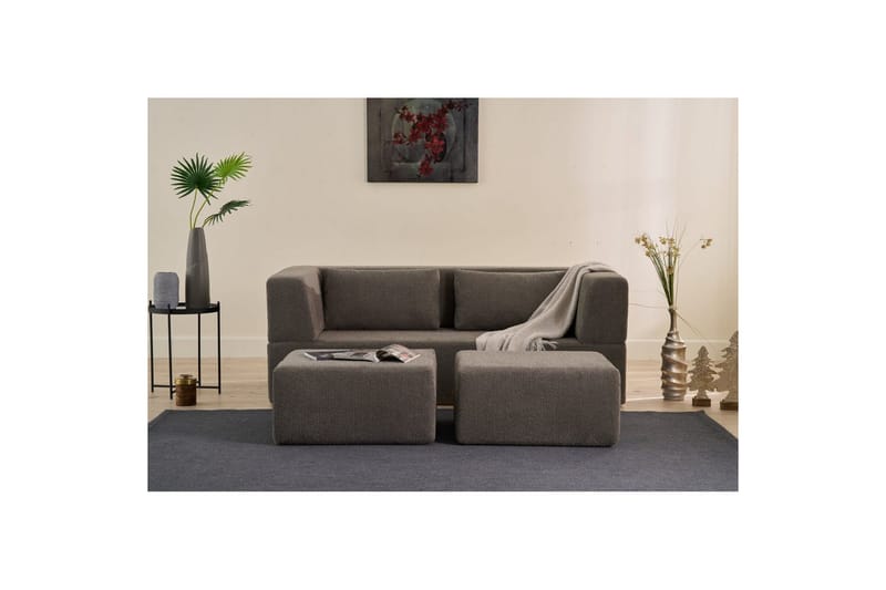 Solin Sovesofa 2-sits - Grå - Møbler - Sofaer - Sovesofaer