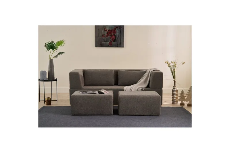 Solin Sovesofa 2-sits - Grå - Møbler - Sofaer - Sovesofaer