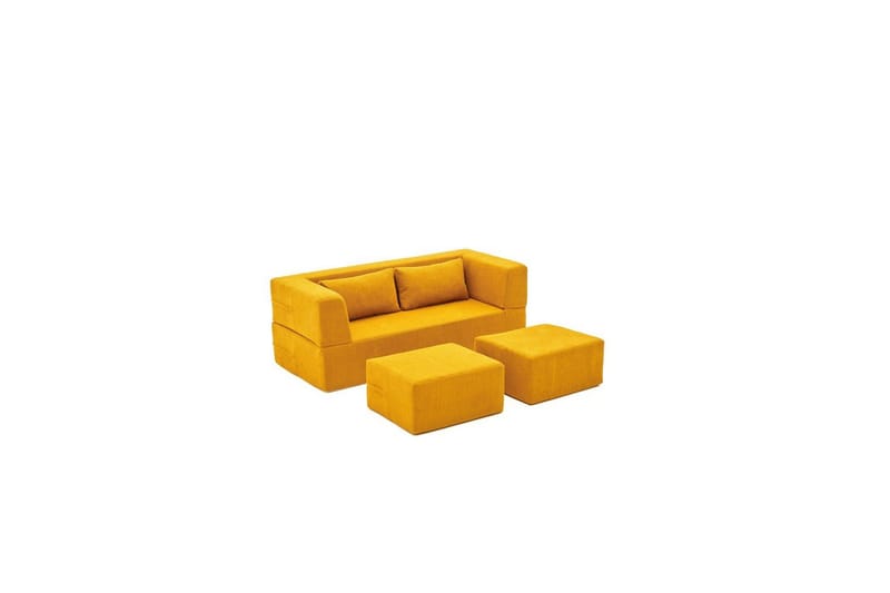 Solin Sovesofa 2-sits - Orange - Møbler - Sofaer - Sovesofaer