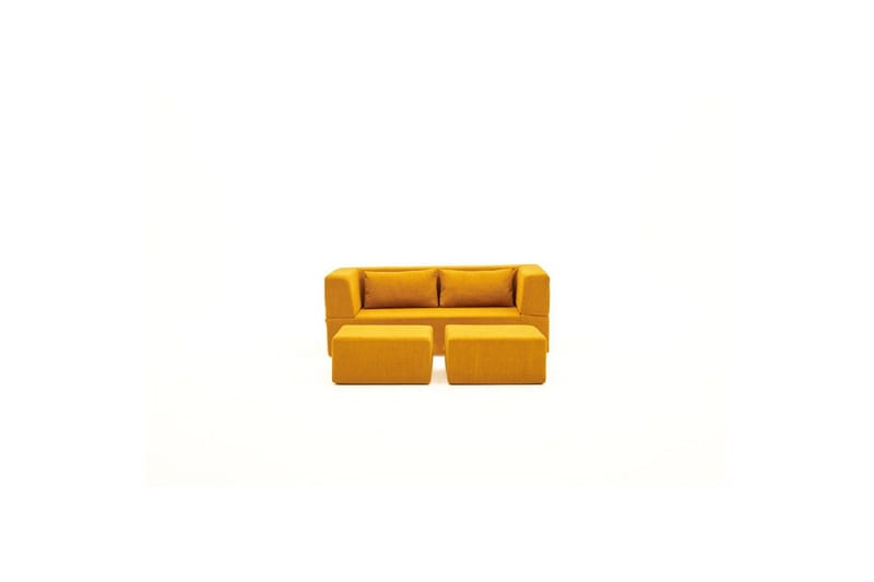 Solin Sovesofa 2-sits - Orange - Møbler - Sofaer - Sovesofaer