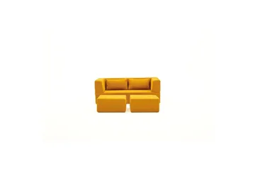 Solin Sovesofa 2-sits - Orange - Møbler - Sofaer - Sovesofaer