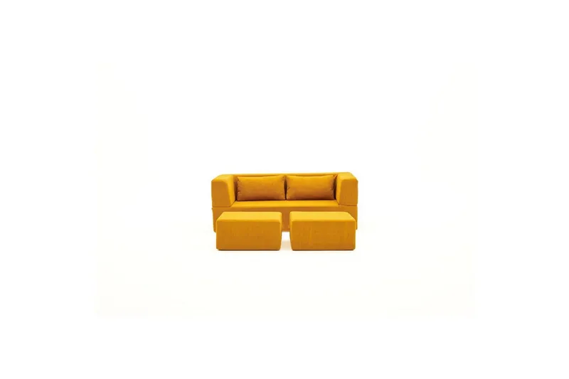 Solin Sovesofa 2-sits - Orange - Møbler - Sofaer - Sovesofaer