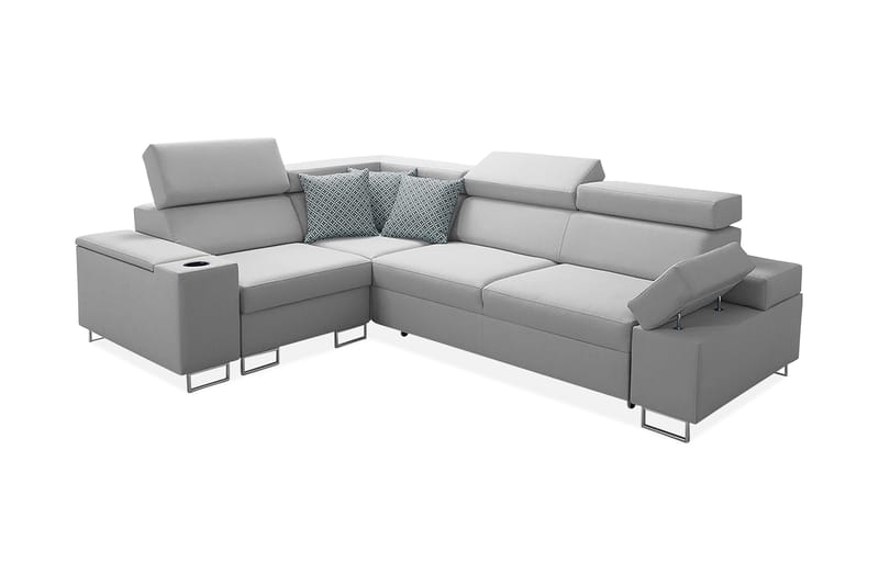 Solvato Hjørnesofa, Grå