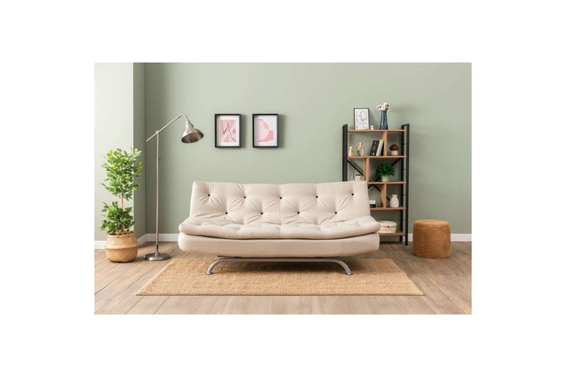 Soren Sovesofa 3-sits - Beige - Møbler - Sofaer - Sovesofaer