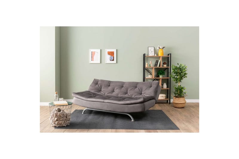 Soren Sovesofa 3-sits - Grå - Møbler - Sofaer - Sovesofaer