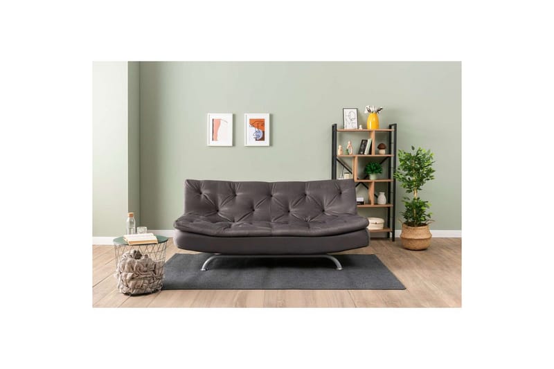 Soren Sovesofa 3-sits - Grå - Møbler - Sofaer - Sovesofaer