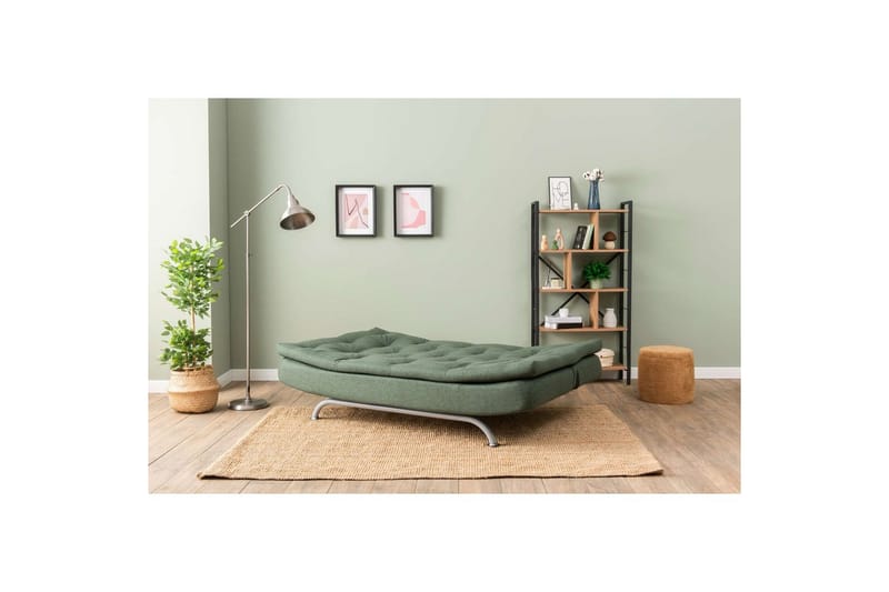 Soren Sovesofa 3-sits - Grøn - Møbler - Sofaer - Sovesofaer