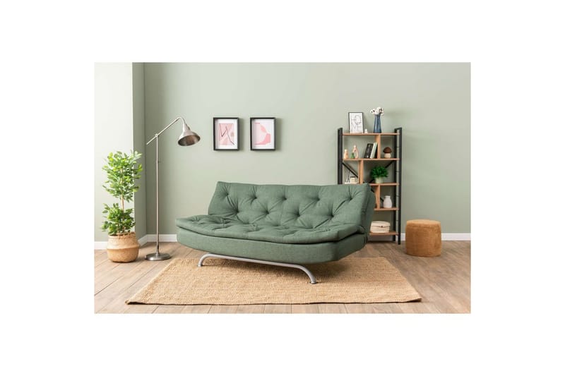 Soren Sovesofa 3-sits - Grøn - Møbler - Sofaer - Sovesofaer