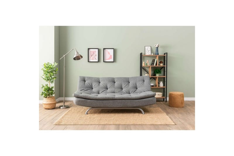 Soren Sovesofa 3-sits - Lysegrå - Møbler - Sofaer - Sovesofaer
