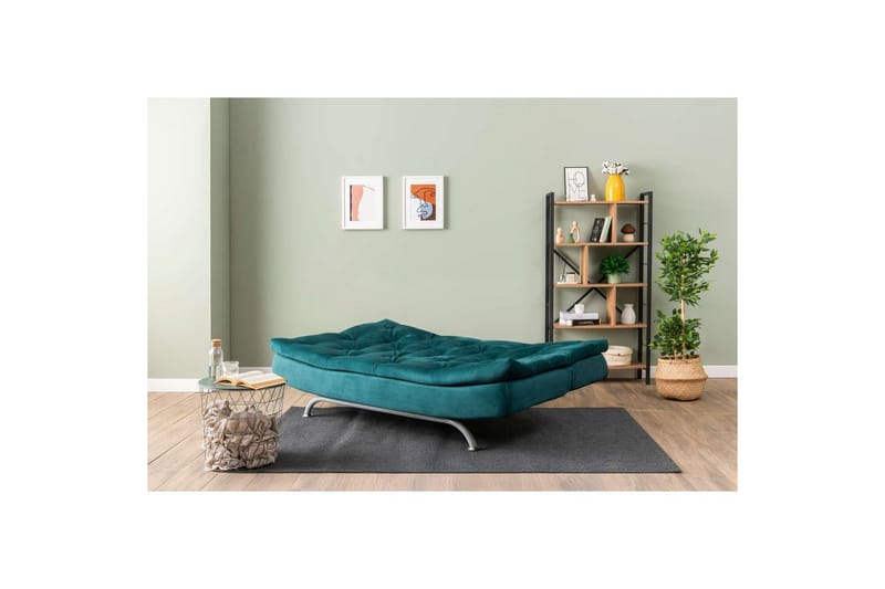 Soren Sovesofa 3-sits - Petrol Grøn - Møbler - Sofaer - Sovesofaer