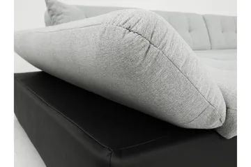 Sorsele Hjørnesofa Højre - Grå - Møbler - Sofaer - Sovesofaer
