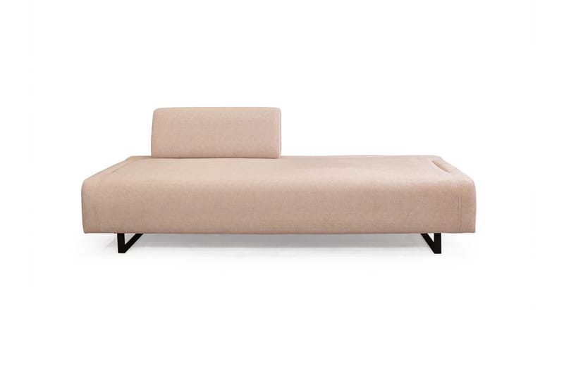 Southburn 3-personers Sovesofa 90x220 cm i Stof med Løse Rygpuder - Beige - Møbler - Sofaer - Sovesofaer